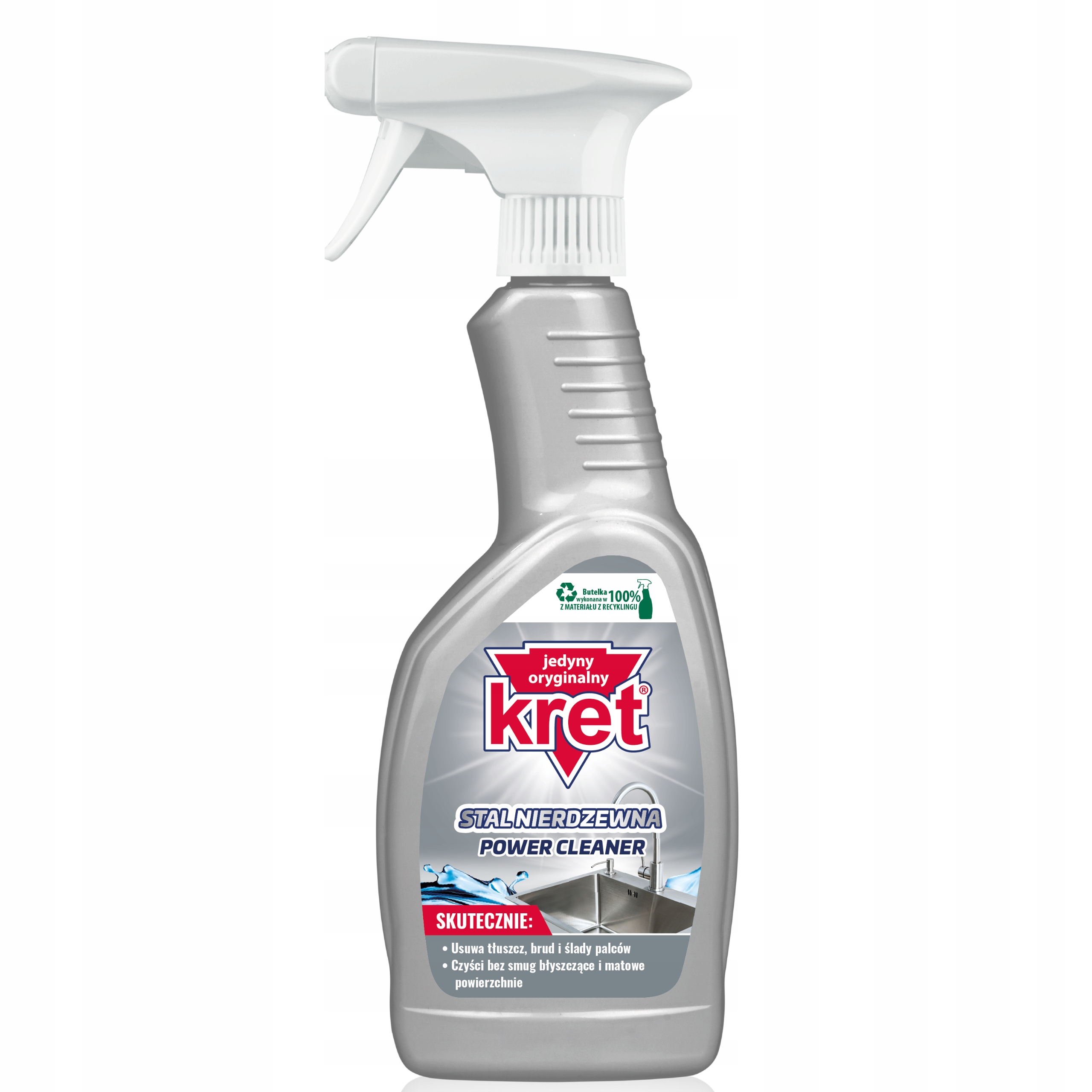 Kret Środek Płyn do czyszczenia stali nierdzewnej i chromowanej Dw 11.27