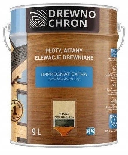 Drewnochron Impregnat Extra Sosna Naturalna 9L