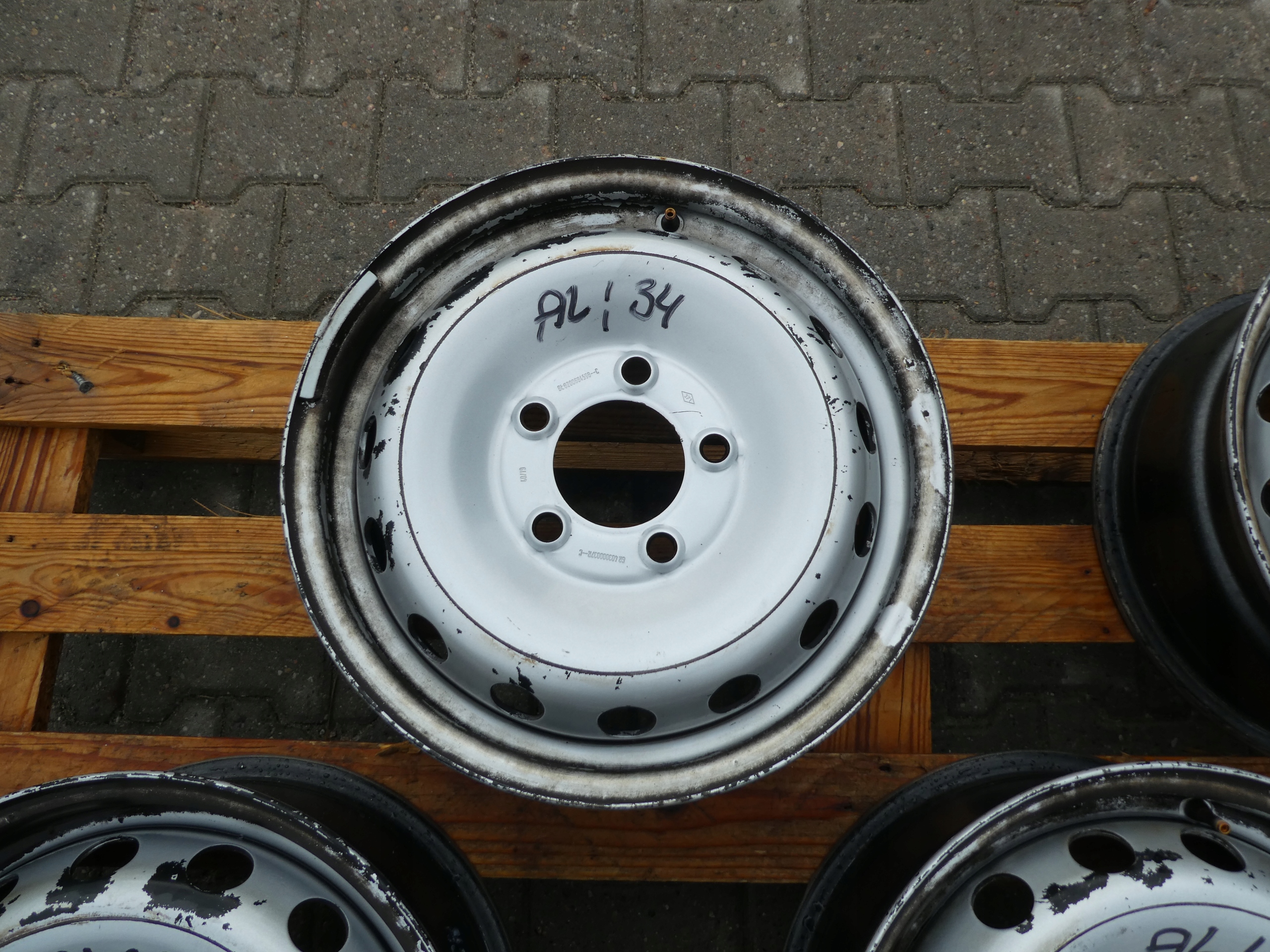 4X disk 16 MASTER MOVANO NV400 ET66 403000037R
