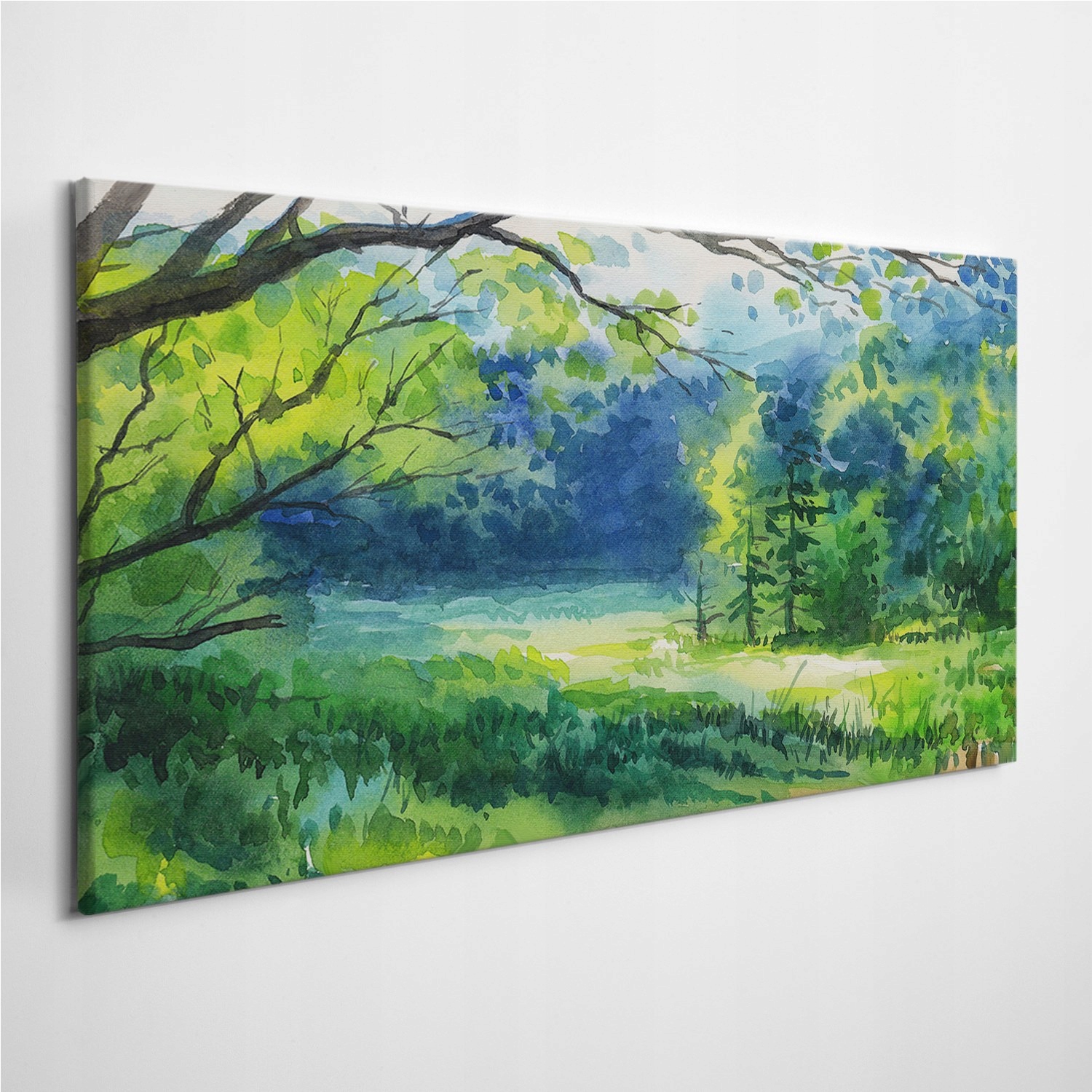 

Zdjęcie na foto-obrazie Las Trawa Drzewa 120x60 cm