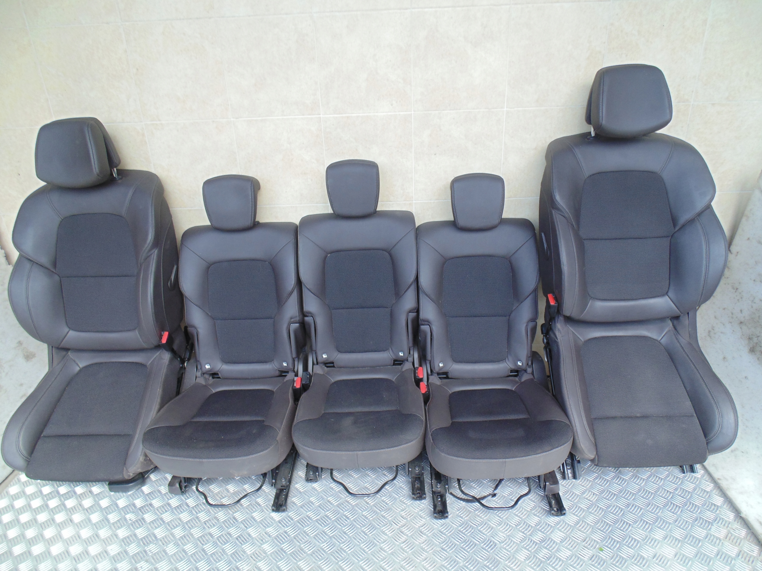 SEATS POL LEATHER RENAULT ESPACE V