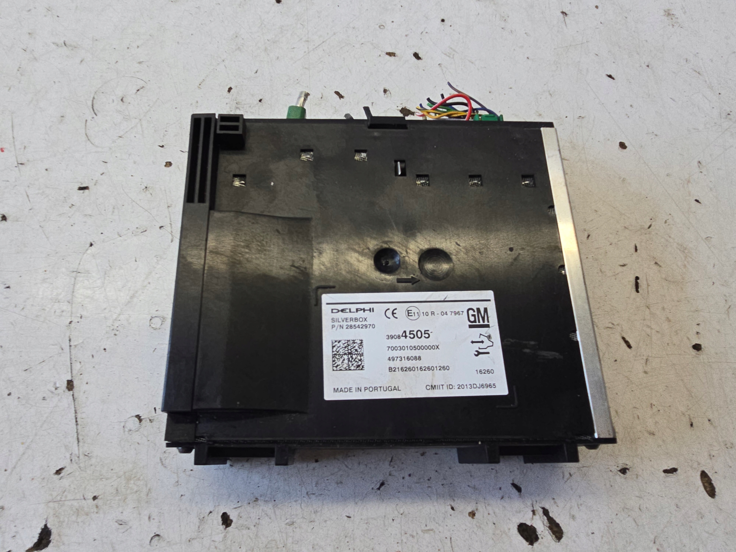 OPEL ASTRA K Module RADIA Navigation SILVERBOX 39084505