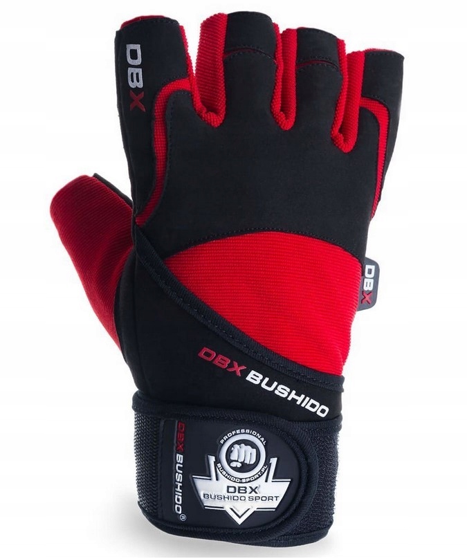 Rękawiczki na siłownie treningowe BUSHIDO r.M Rozmiar M