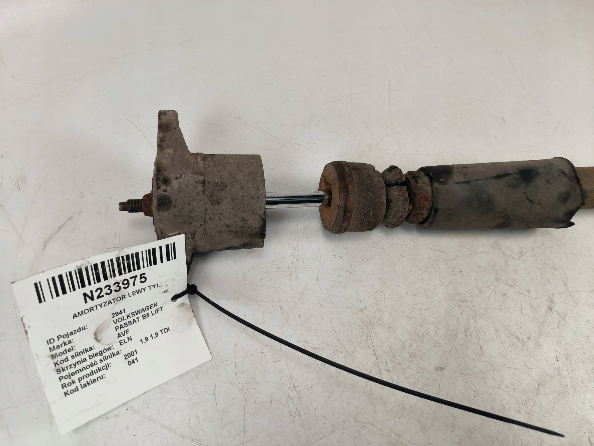shock absorber left rear part VOLKSWAGEN PASSAT B5 LIFT