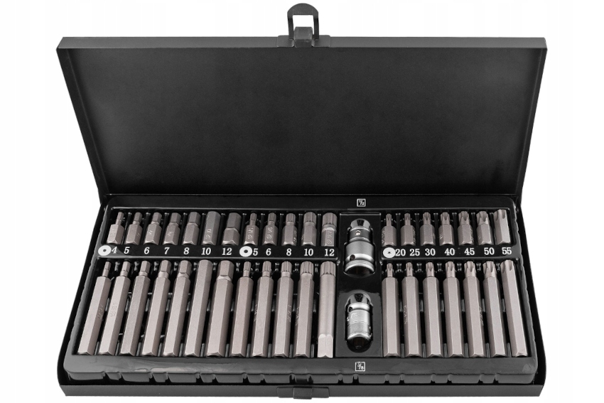 ZESTAW BITOW KLUCZE TORX SPLINE IMBUS S2 x40 SZT Mark Corona Richmann