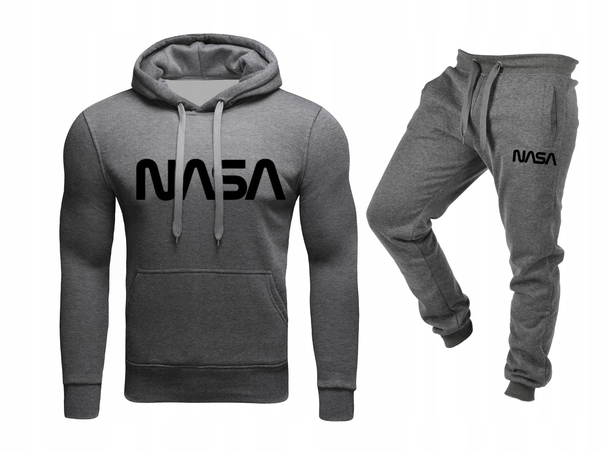 Teplákovka Tepláková Souprava Nasa Šedá XXL