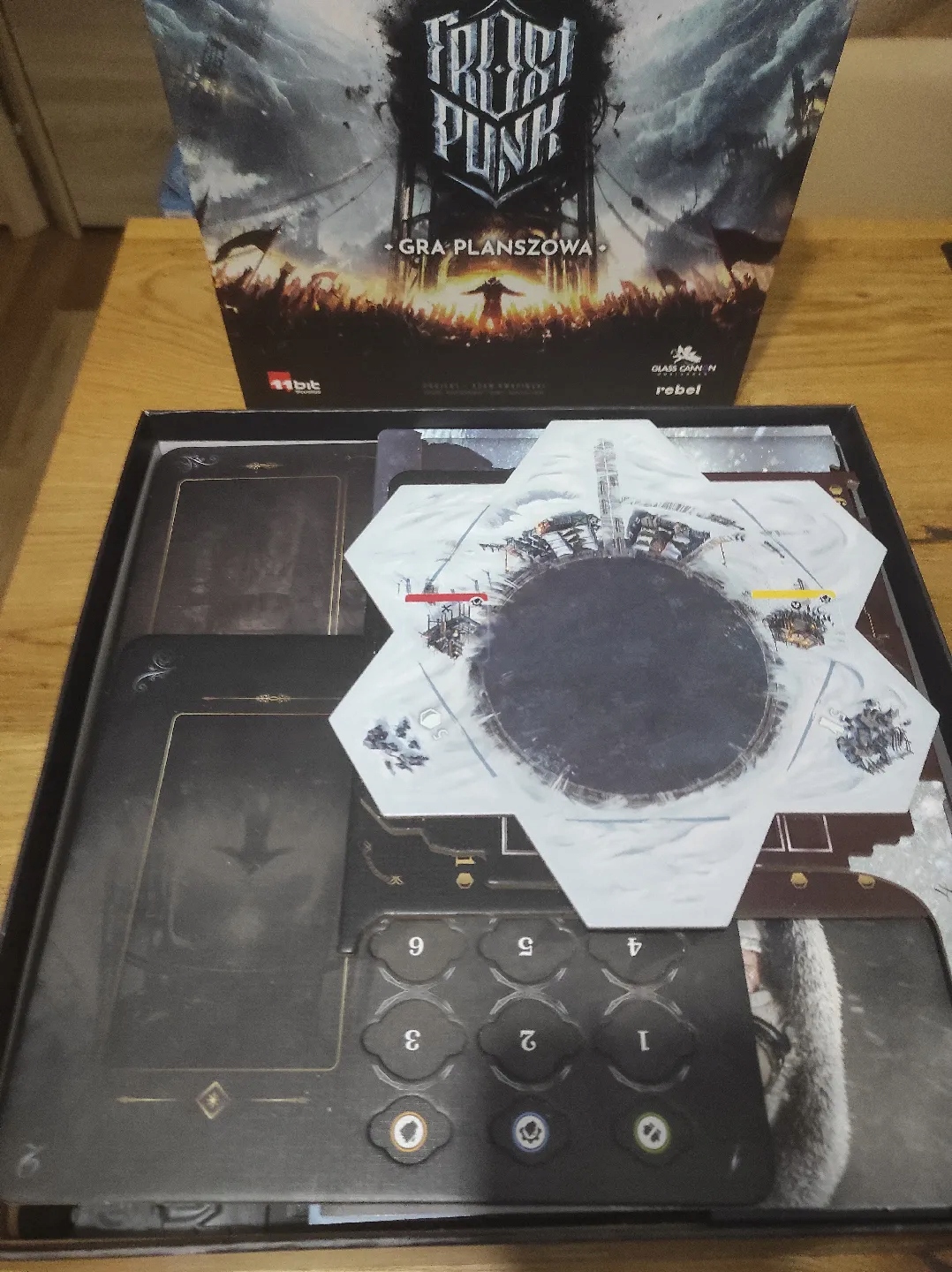 Insert 3D do gry planszowej Frostpunk (z dodatkiem Frostlander)