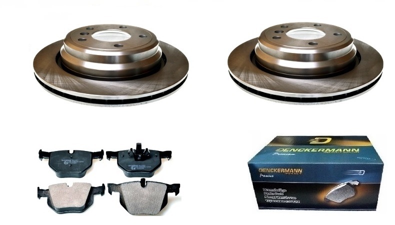 Kotouče Bmw 5 E60 E61 6 E63 E64 Zadní Sada 320 mm x 20 mm