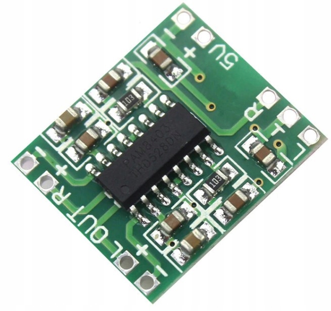 Moduł wzmacniacz audio 2x3W 5V PAM8403 AVR ARDUINO