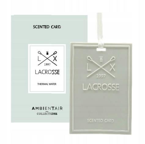 

Zawieszka zapachowa Lacrosse Thermal Water