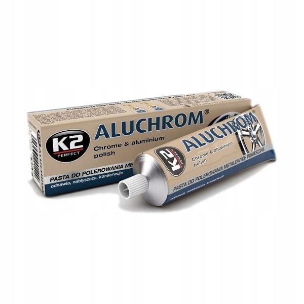 

K2 Aluchrom pasta do felg chromu metalu K003 120g