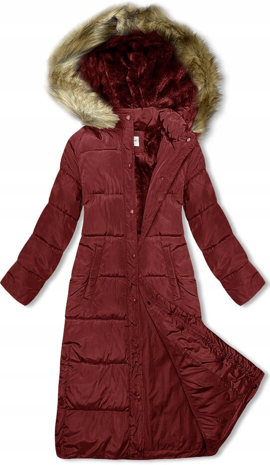 Zimní Bunda V725 Červená XL (42)