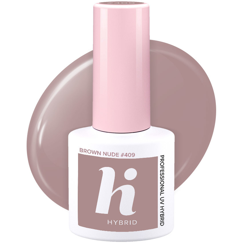 

Hi Hybrid Lakier Hybrydowy #409 Brown Nude