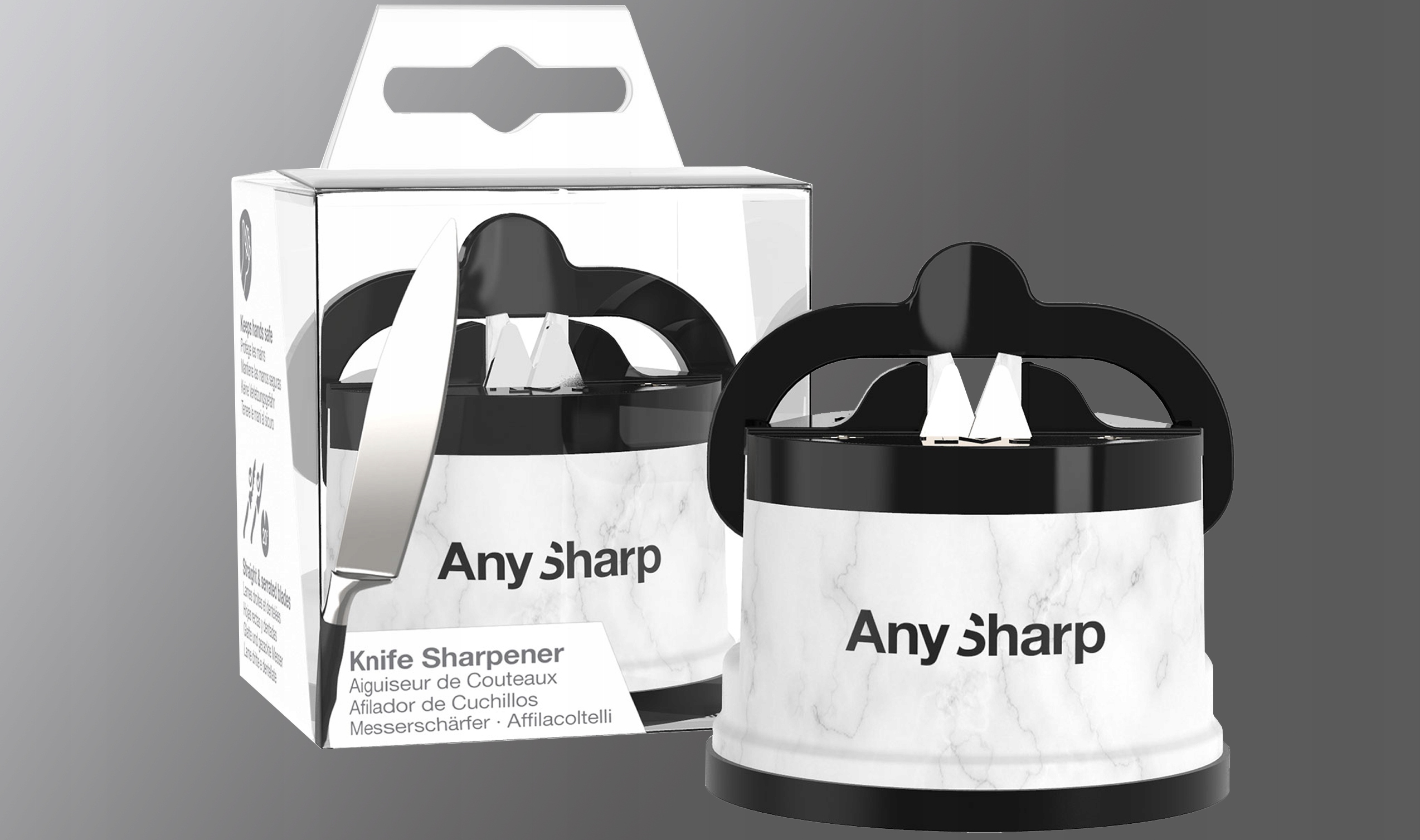 ANYSHARP OSTRZAŁKA NOŻY CLASSIC ORYGINALNA MARBLE Marka AnySharp