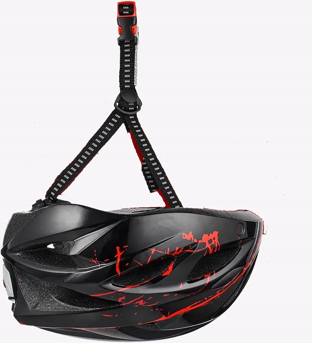 KASK ROWEROWY Z OKULARAMI MAGNETYCZNYMI lampka EPS + PC Typ kasku szosowy