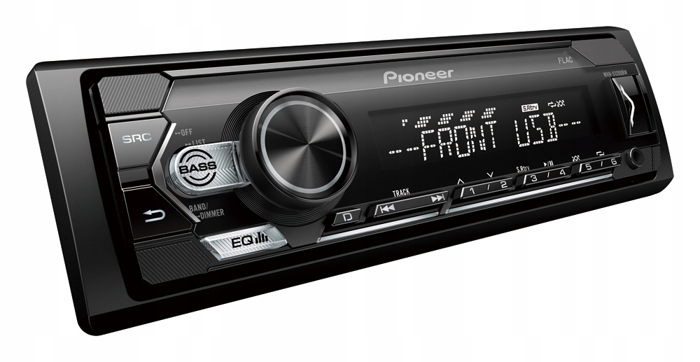Pioneer MVH-S120UBW Autorádio Aux Usb MP3 Flac Biela Edícia