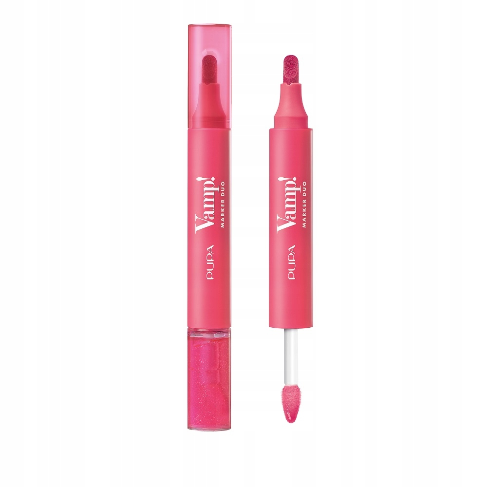 Pupa Vamp! Marker Duo Marker na rty a olejový lesk 2v1 6 Dragon Fruit