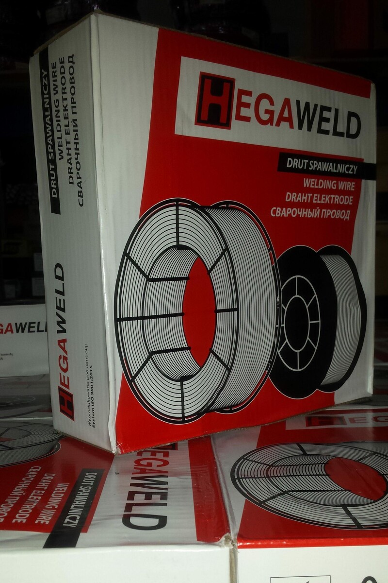 

Drut Hegaweld SG2 0,8 5kg do stali