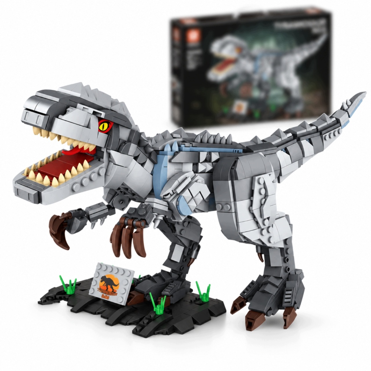 Klocki Konstrukcyjne Dinozaur Tyrannosaurus Shadow 1081 Elementów