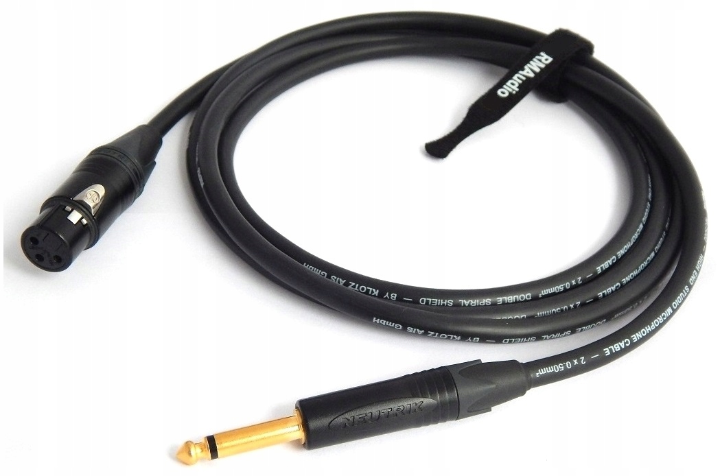 KLOTZ MC5000 XLR ŻEŃSKI- JACK KABEL MIKROFONOWY 0,5m