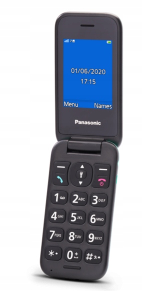 Panasonic KX-TU400 Telefon dla seniora Zielony