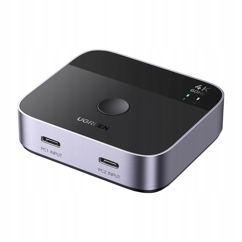 Přepínač přepínač 2x Usb-c na Hdmi Ugreen AW502 2v1, 4K 60Hz