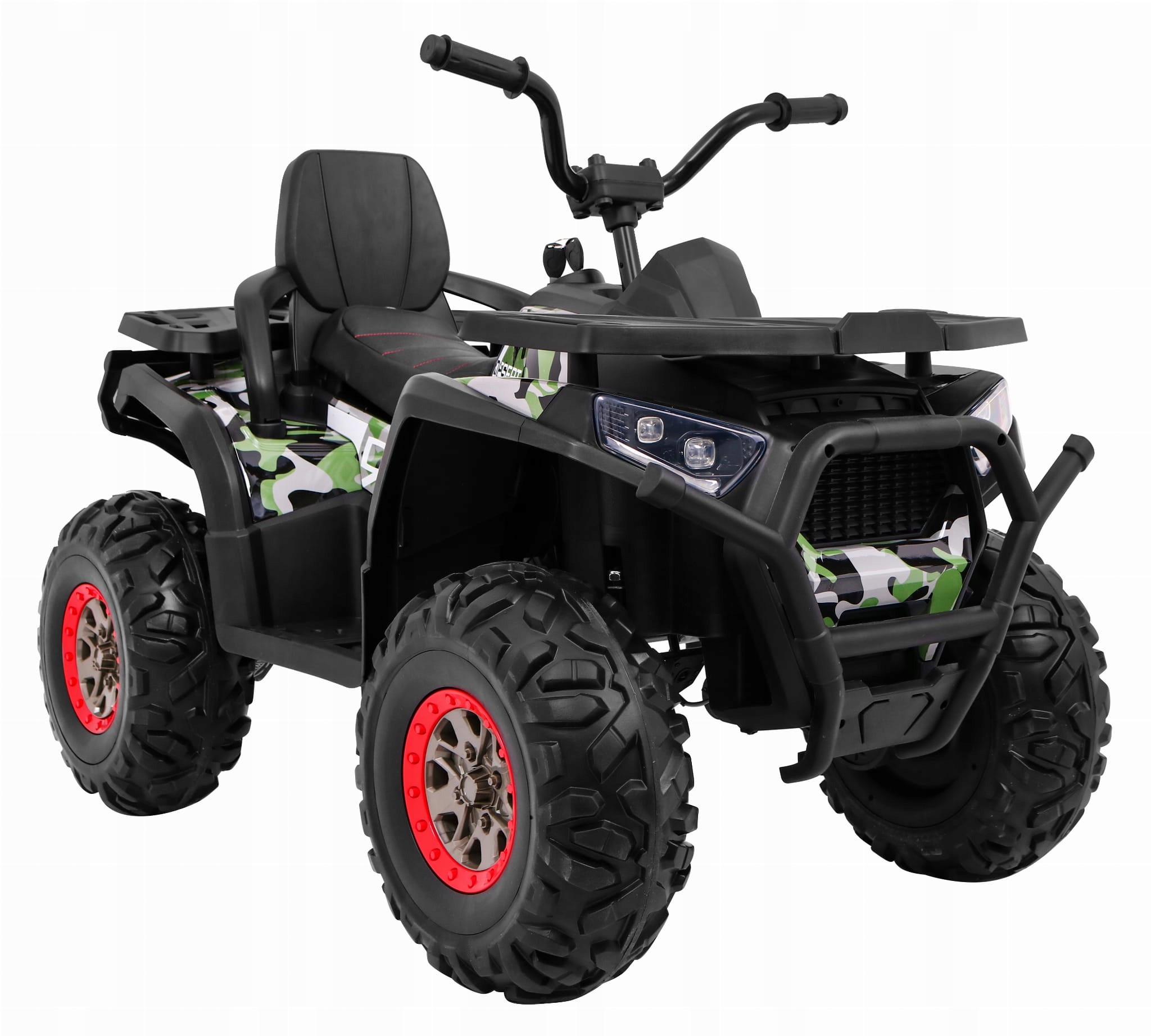Pojazd Quad Moro Na Akumulator 4x4 Atv Desert Dla Dzieci Pilot Skóra Led