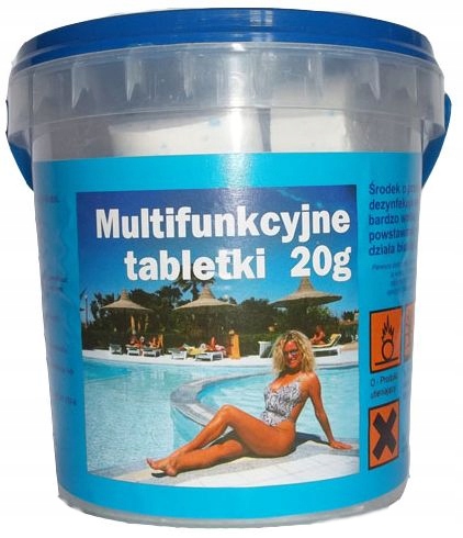 

Intex Chlor do basenu multifunkcyjne tabletki