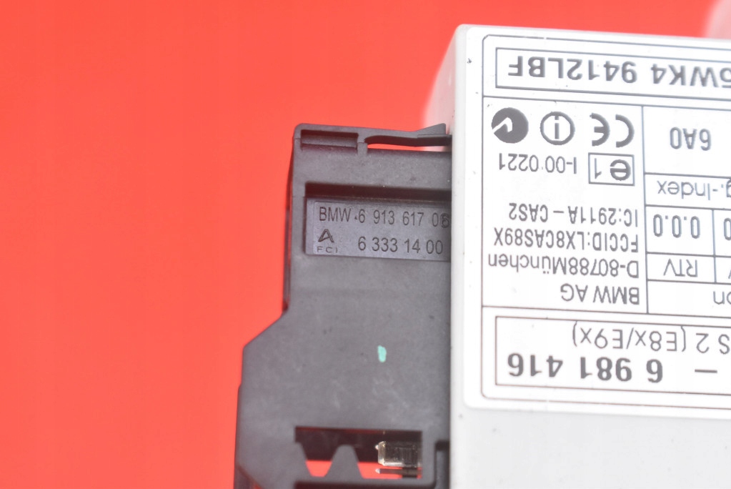 control unit module CAS 6981416 BMW E90 E91 2.0 D 163 KM 04-10