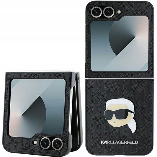 Pouzdro Karl Lagerfeld pro Galaxy Z Flip7 Fe 6, stylové módní zadní kryt, kryt