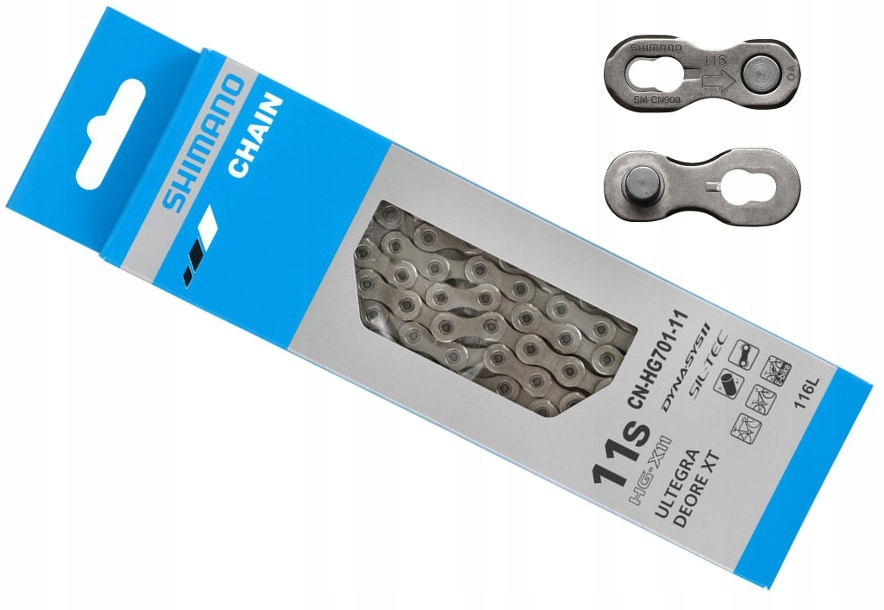 Řetěz Shimano Xt HG701 HG-701 11 rz Spojka