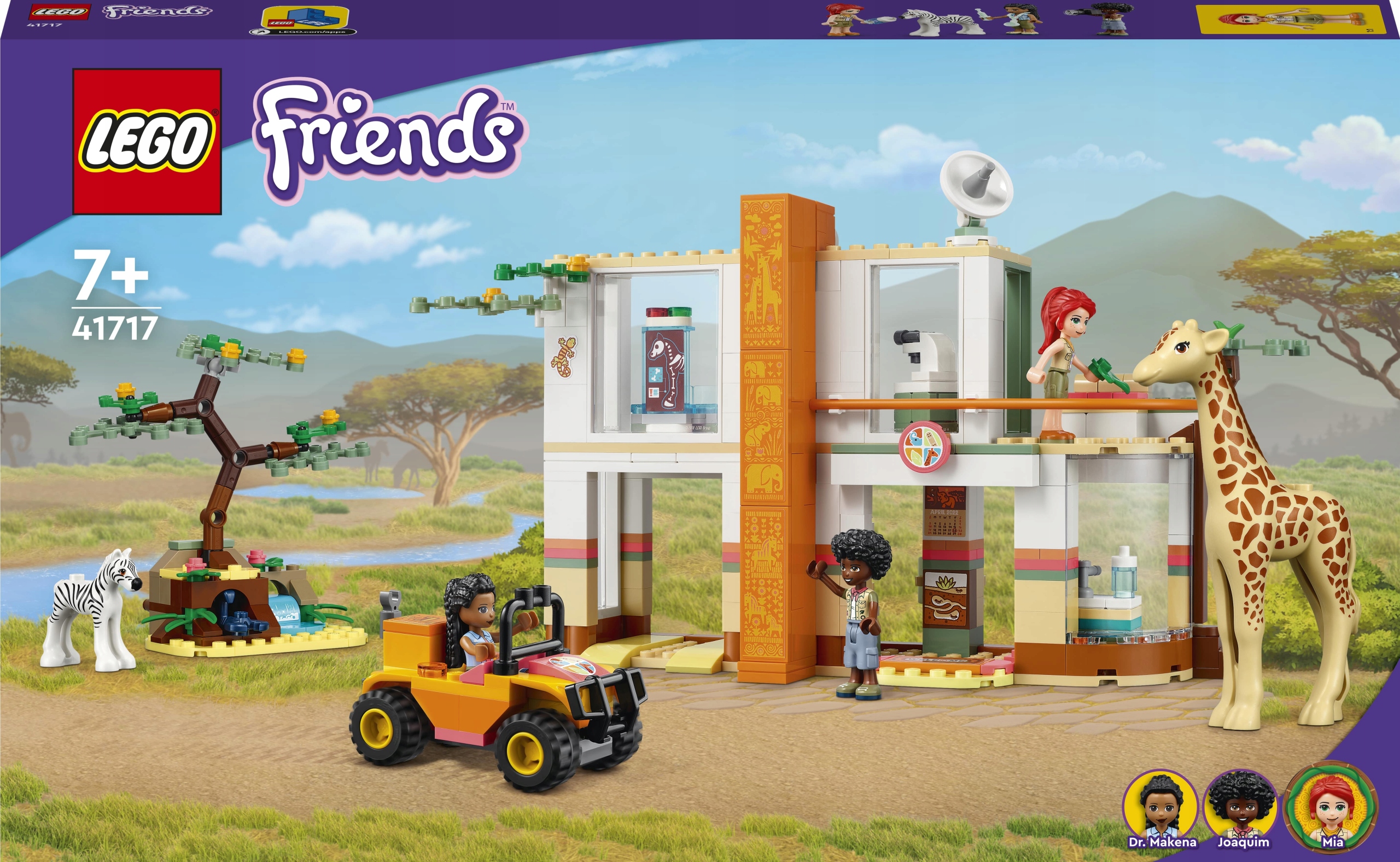 

Lego Friends. Mia na ratunek dzikiej przyrodzie