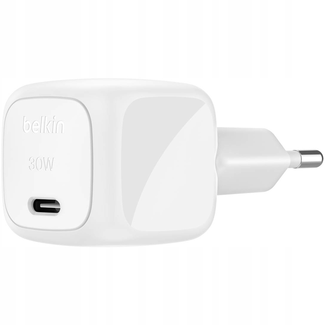 Belkin Ładowarka sieciowa 30W Usb-c Pd 3.1 mała, podróżna, kostka, lekka