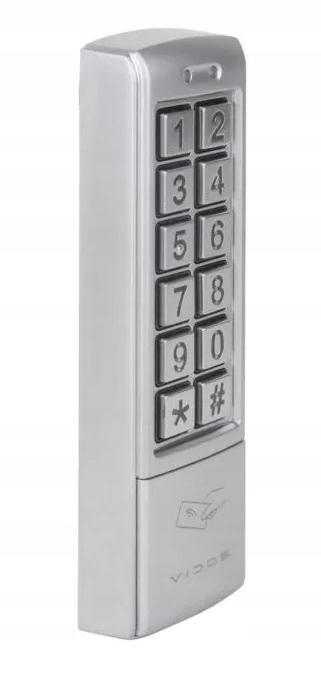ZS52 Kódový zámok s bezkontaktným čítačom Unique 125 kHz Vidos 2 zóny