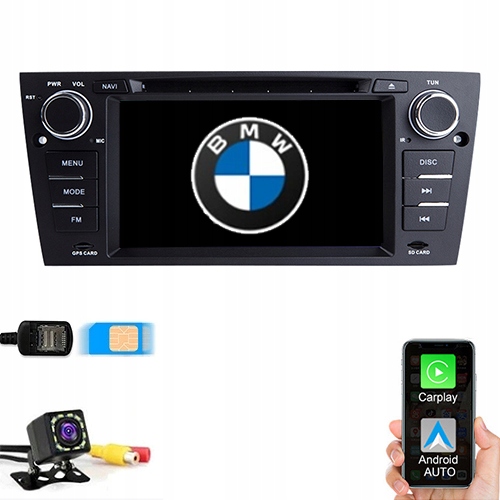RADIO GPS ANDROID BMW E90 E91 E92 E93 CARPLAY DSP Sklep, Opinie, Cena