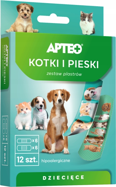 

Plastry Dla Dzieci Kotki Pieski Na Rany I Otarcia