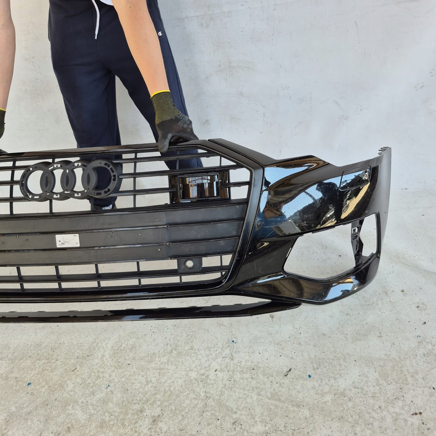 AUDI A6 C8 4K 18-25 bumper front front washer PDC
