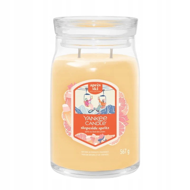 Yankee Candle Slopeside Spritz 567 g Velká vonná svíčka