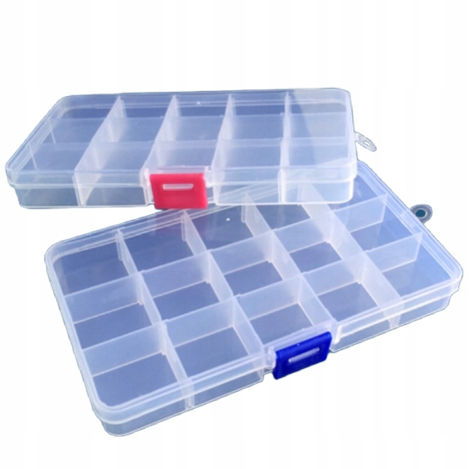 

Organizer pojemnik 15 przegródek 175x100x22mm