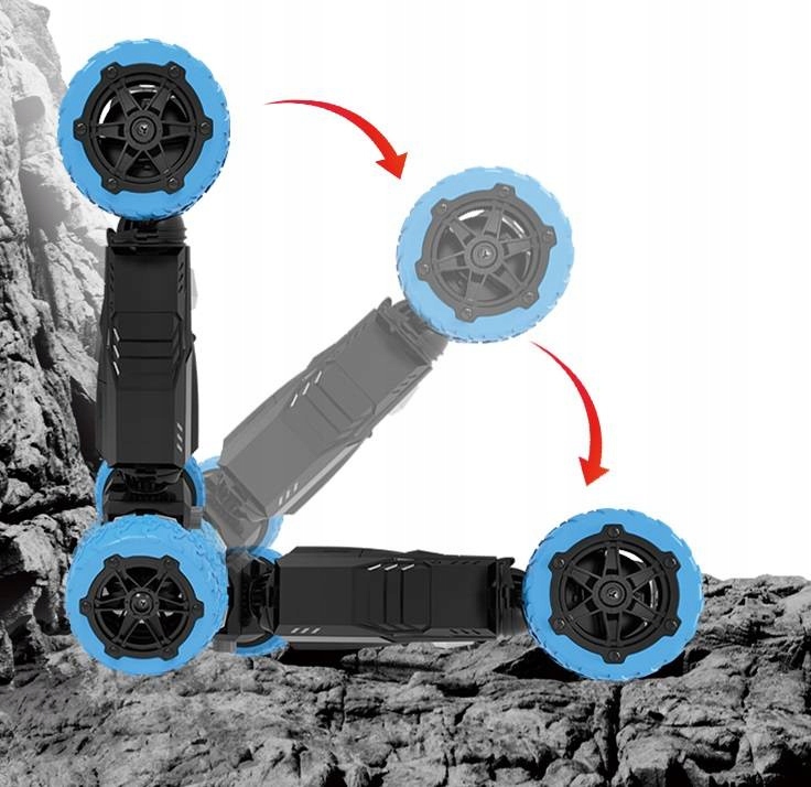 SAMOCHÓD ZDALNIE STEROWANY AUTO PORSCHE RC 4X4 NA PILOT DYM DRIFT TERENOWE Efekty ruchowe
