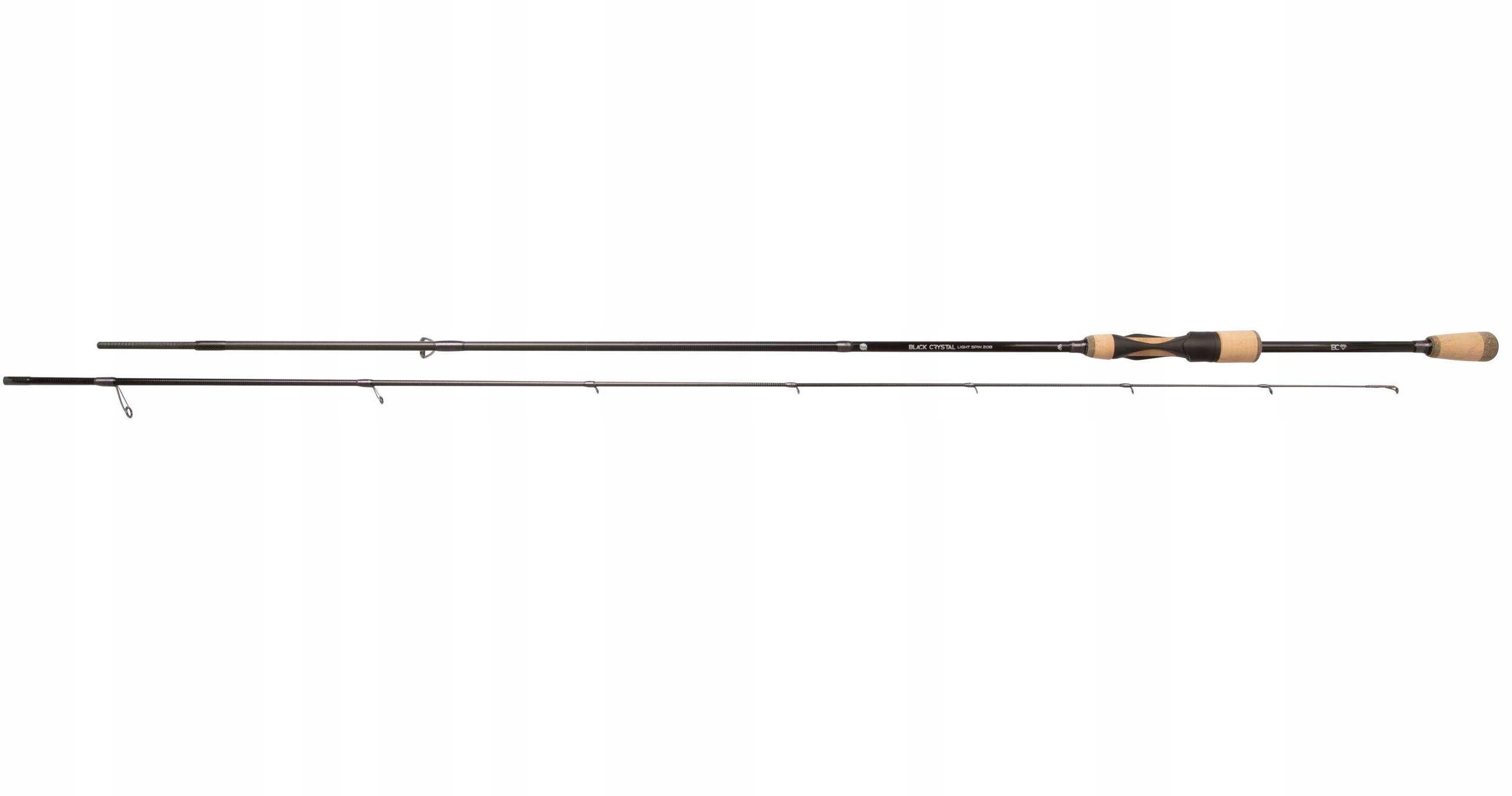 wędka Mikado Black Crystal M Spin 223cm c.w. 4-18 gram