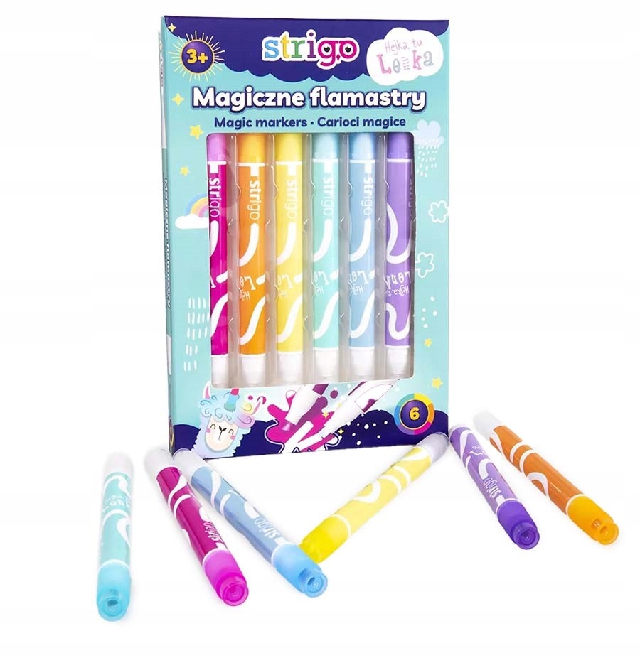 

Magiczne Flamastry Hejka, tu Lenka! Zestaw 6 kol