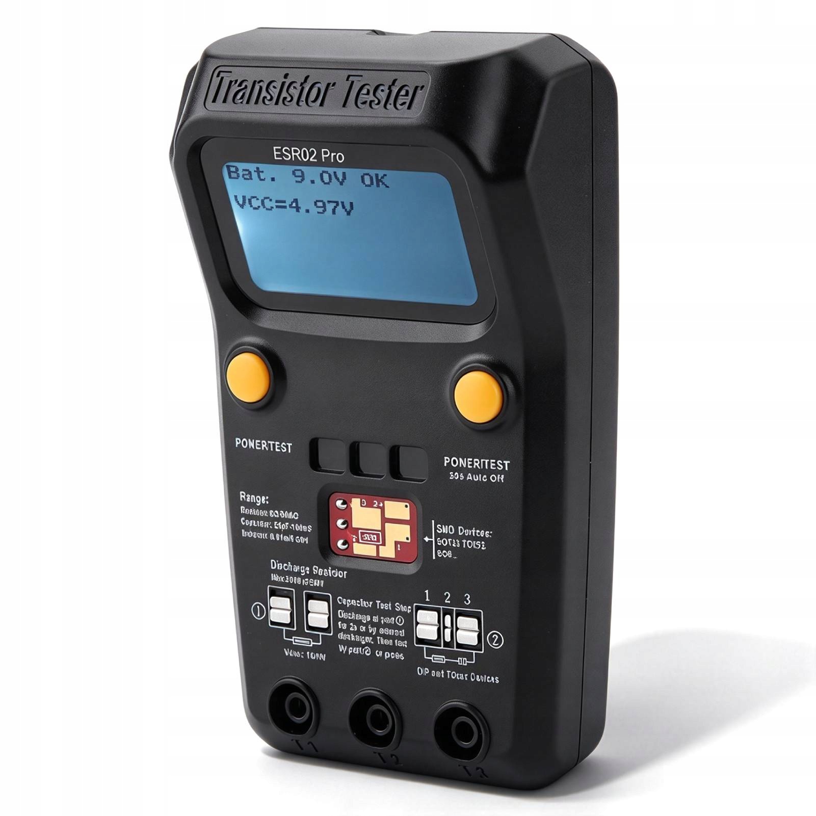 Digitální Tester Tranzistorů ESR02 Pro Měřič Smd A Dip Prvků