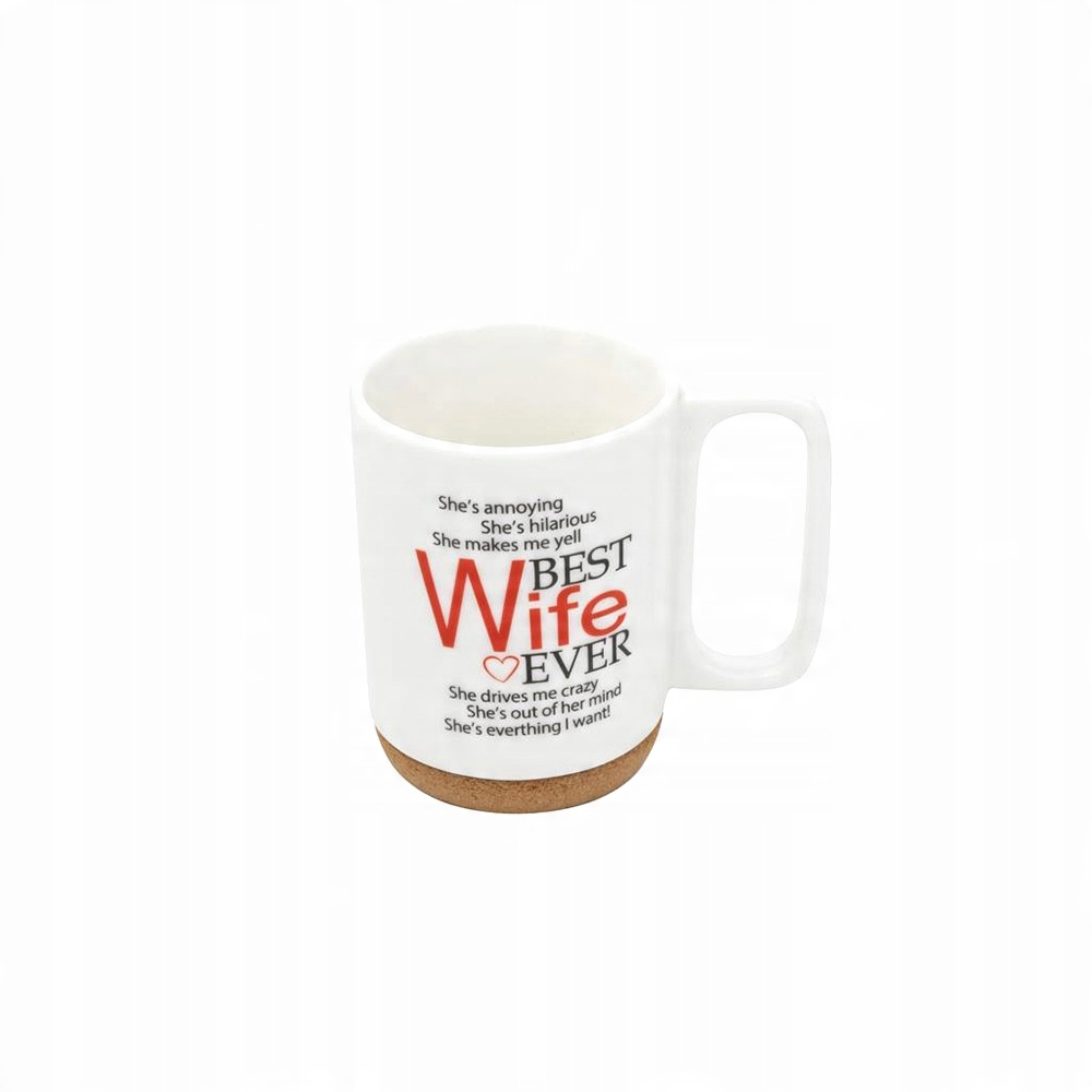 

Kubek Na Korkowej Podstawce Best Wife 280 ML