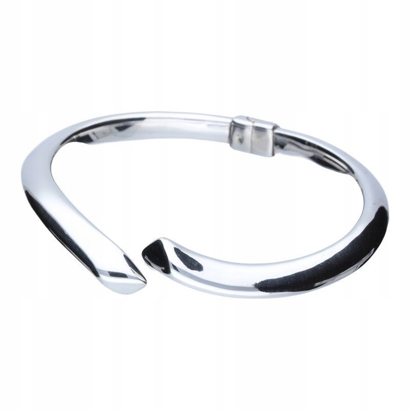 Náramek typu bangle otevřený stříbro ryzosti 925 jako dárek 11 g
