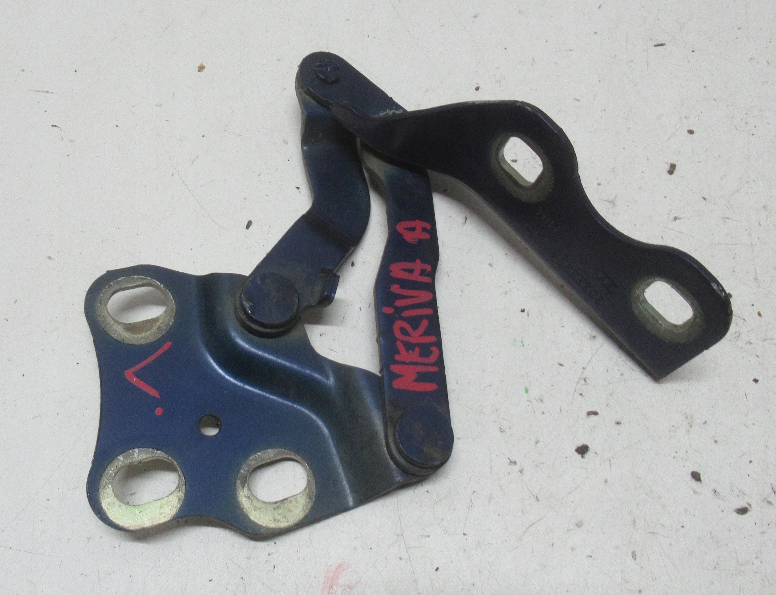 OPEL MERIVA A 1.6 05R hinge bonnets left 93299987
