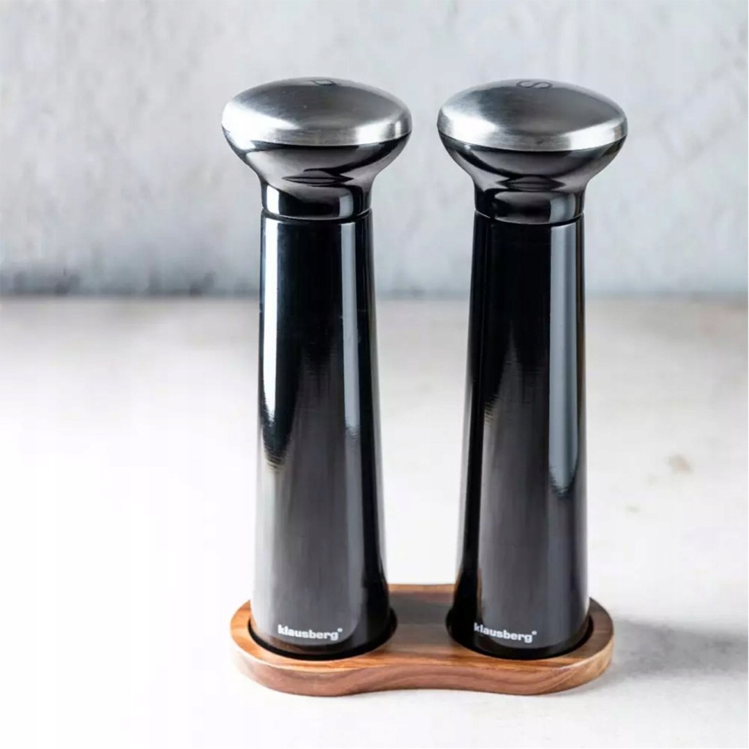 ZESTAW MŁYNKÓW DO PIEPRZU I SOLI KLAUSBERG KB-7705 Linia KLAUSBERG