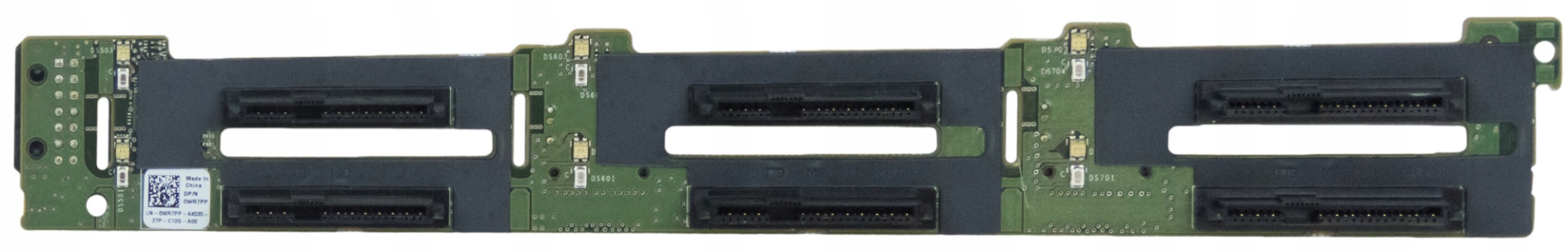Dell 0WR7PP 6-SLOT Sas/sata Backplane PowerEdge R610 R810