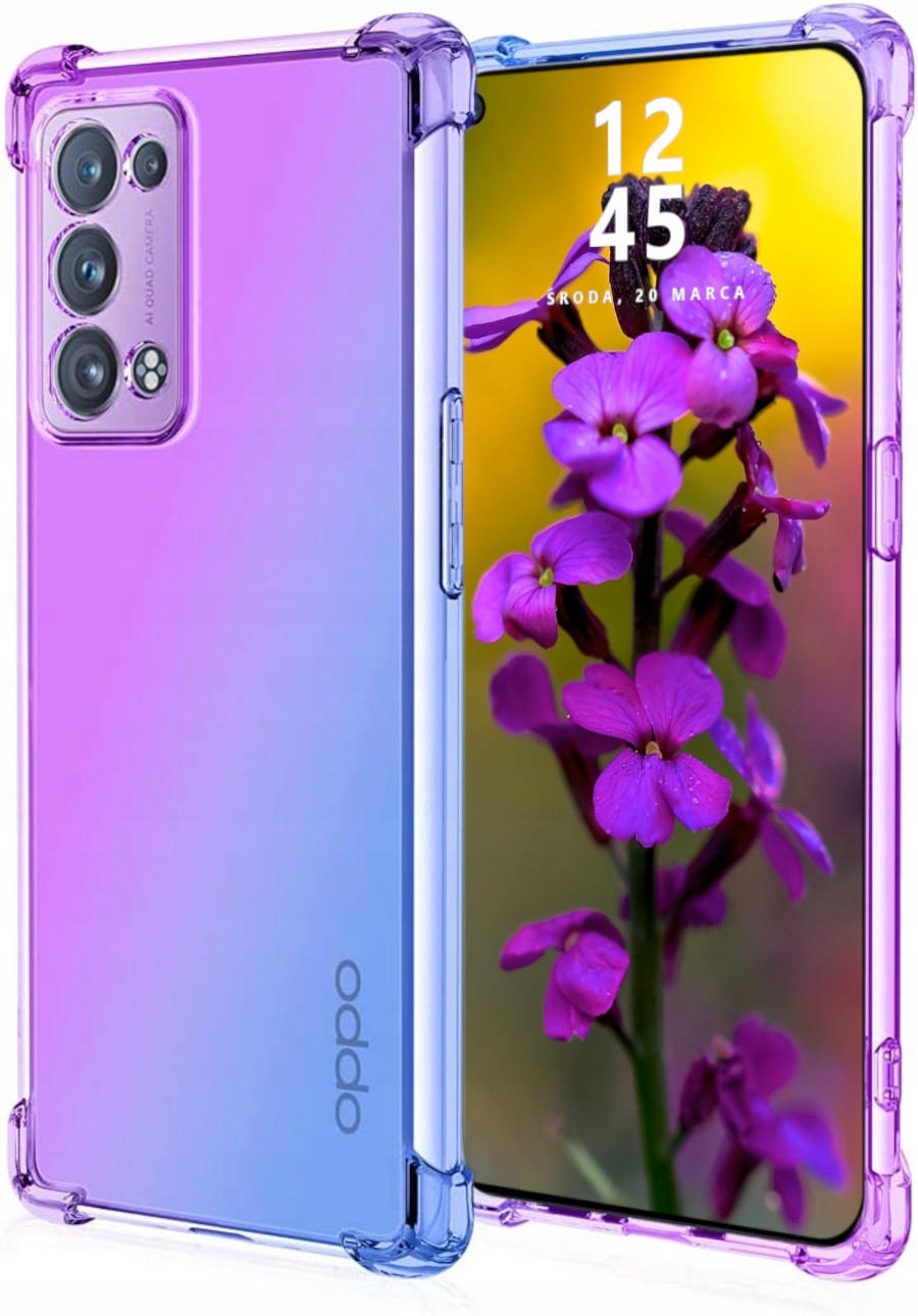 

Etui do Oppo Reno 6 Pro 5G Mieniące Pancerne