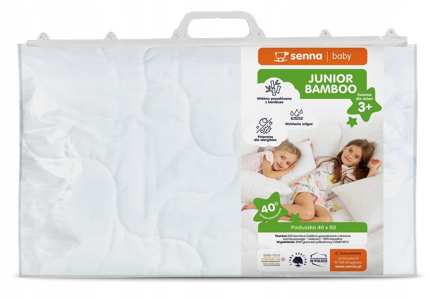 

Poduszka Junior Bamboo 40x60 Inter-widex Bambusowa